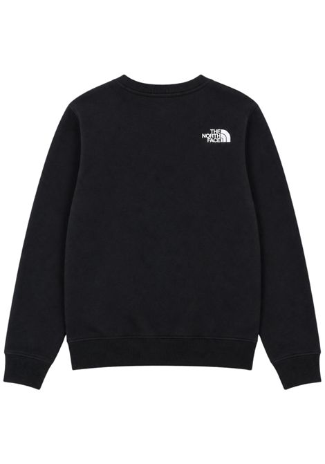 Black cotton sweatshirt for girls THE NORTH FACE | PALE BLOSSOM/DEBNERO